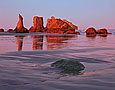 SUNRISE ON SEASTACKS Image sea4.02