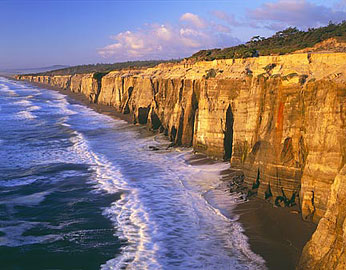 PACIFIC OCEAN CLIFFS Image sea4.13