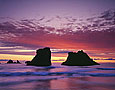 TWIN SEASTACK SUNSET Image sea4.18